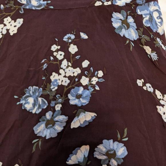 GARAGE Crossback Floral Mini Dress | Size Medium - Picture 9 of 9